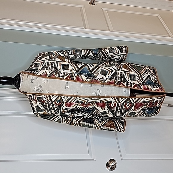 Mango Embroidered Quilted Jacket - Size Small - Picture 2 of 12